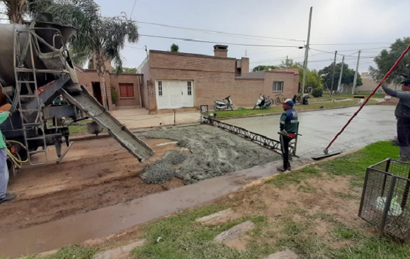 Villa Nueva: avanzan las obras en diferentes barrios