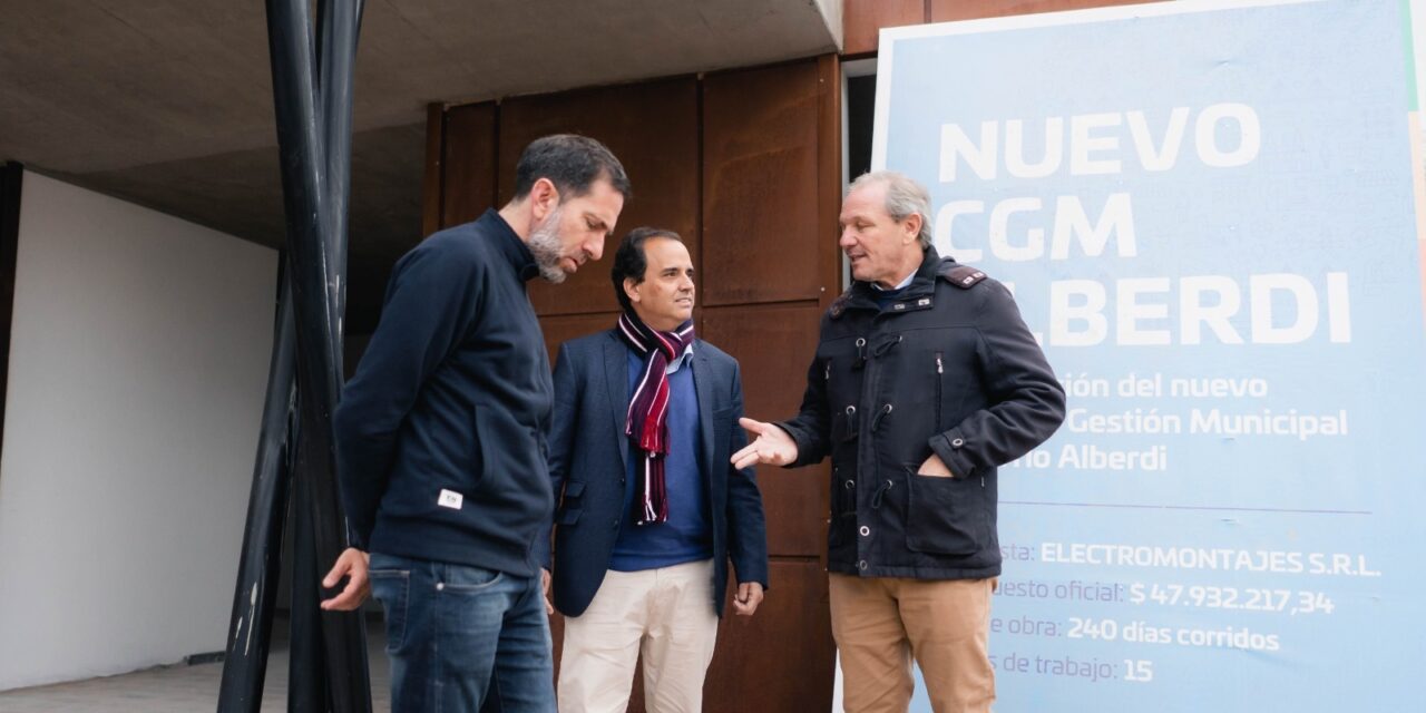 Río Cuarto: El Centro de Gestión de barrio Alberdi presenta un avance del 80%