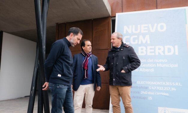 Río Cuarto: El Centro de Gestión de barrio Alberdi presenta un avance del 80%
