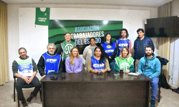 ATE Río Cuarto adhiere al Paro Nacional organizado por CTA