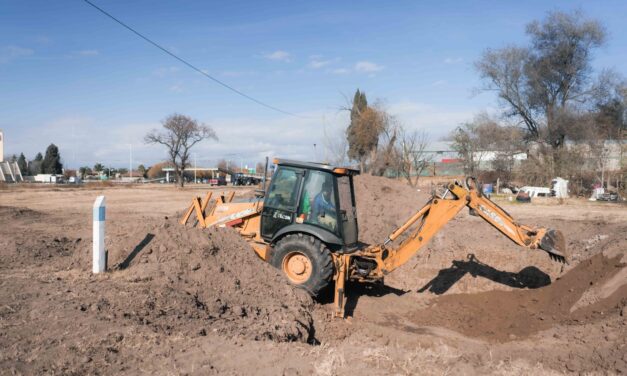 Río Cuarto: Avanzan las obras en el Oeste de la ciudad
