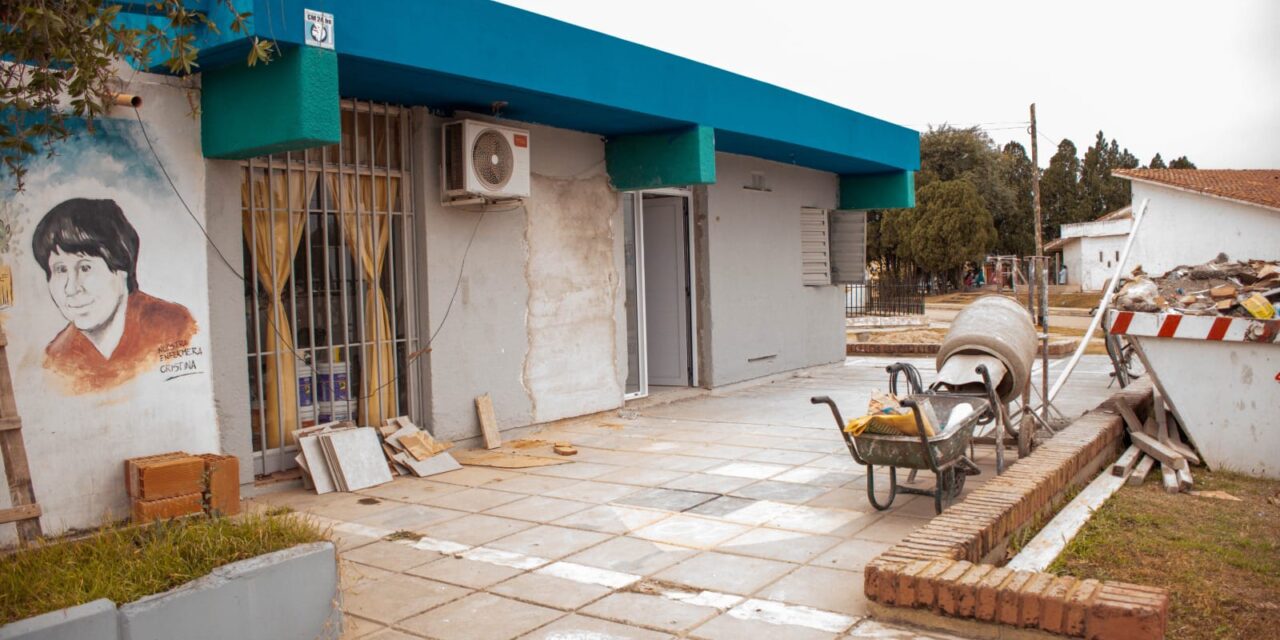 Río Tercero: avanza la obra de ampliación del Centro Asistencial en Barrio Panamericano