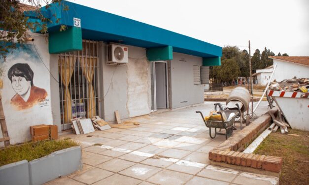 Río Tercero: avanza la obra de ampliación del Centro Asistencial en Barrio Panamericano