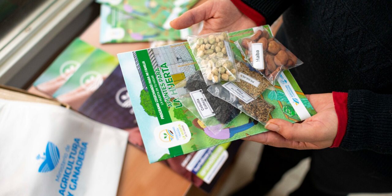 Río Cuarto: se lanzó el programa Plantar, Plan de Trabajo y Agricultura Familiar