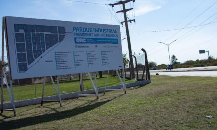 Río Cuarto: el Parque Industrial recibió 150 millones de pesos para la pavimentación del predio