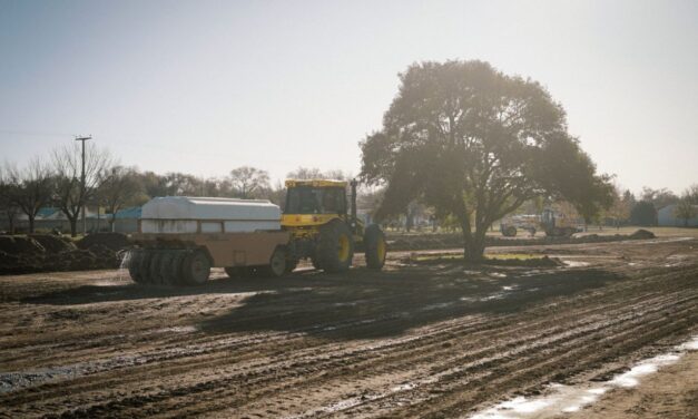 Sampacho: comenzó la recuperación del espacio recreativo Polideportivo René Favaloro