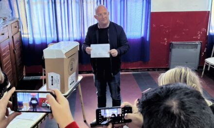 Marcos Carasso: «No nos vamos hasta que el acta esté firmada por todos los fiscales»
