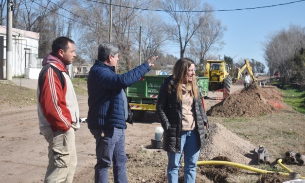 Vicuña Mackenna: avances en las obras de cloacas