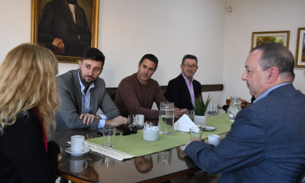 UNRC: Intendentes de la región fueron recibidos por las autoridades del Rectorado