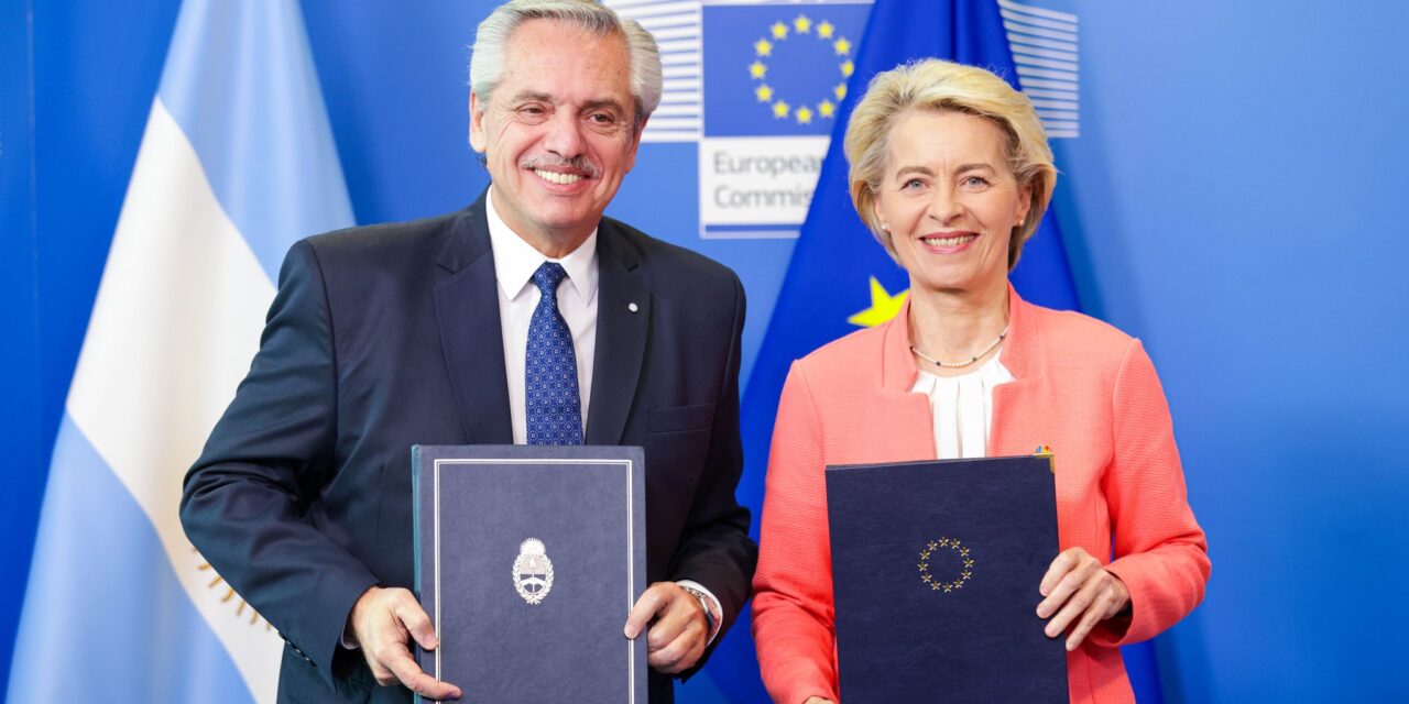 Energía: Argentina y la UE firmaron un memorándum de entendimiento