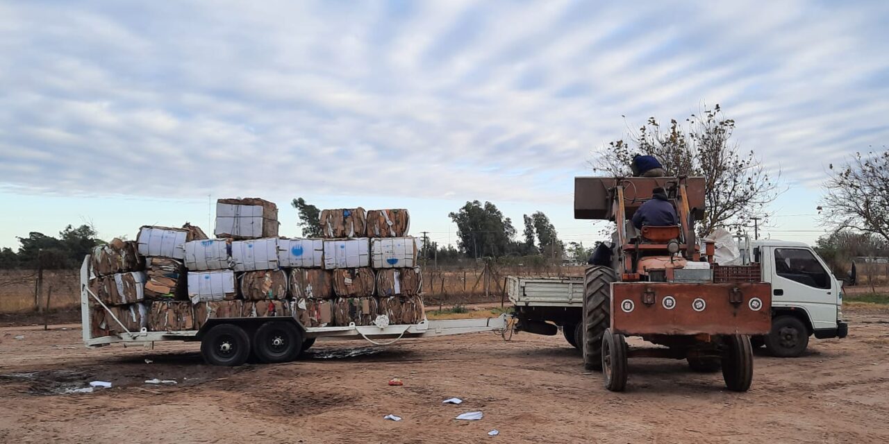 Adelia María: en junio se reciclaron más de 9 mil kilos de residuos