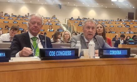 Schiaretti disertó en el Foro Político de Alto Nivel de Naciones Unidas