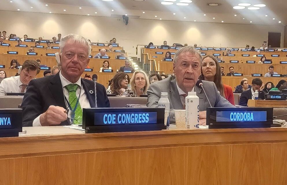 Schiaretti disertó en el Foro Político de Alto Nivel de Naciones Unidas