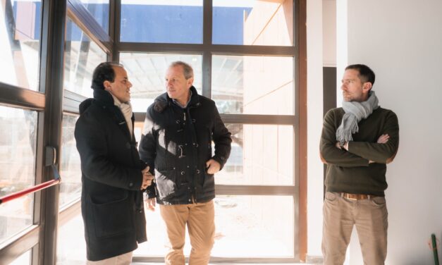 Llamosas recorrió el CGM de Alberdi, que tiene un avance de obra del 90%