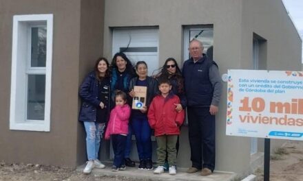 Buchardo: continúa la entrega de Viviendas Semillas en la localidad