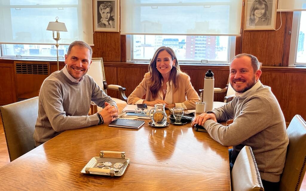 Gill se reunió con la Ministra Tolosa Paz