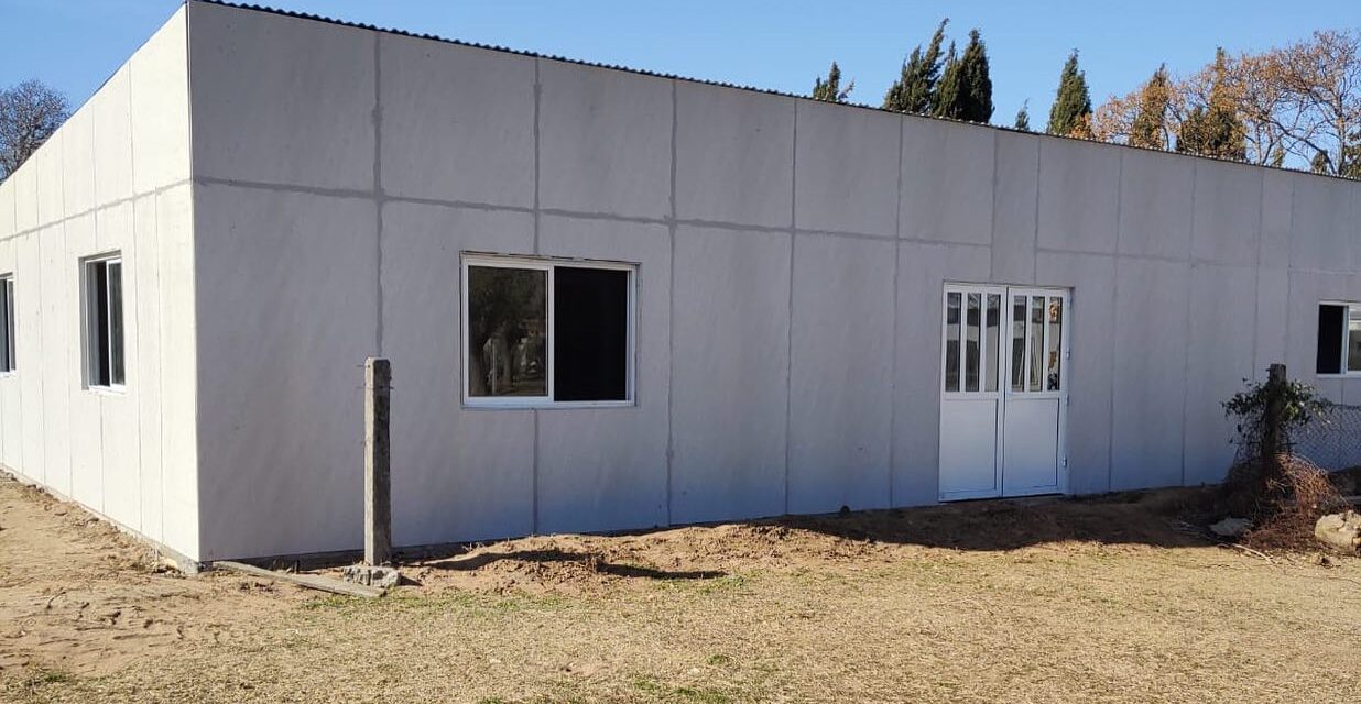 Pincen: avanza la construcción del nuevo comedor de PAICor