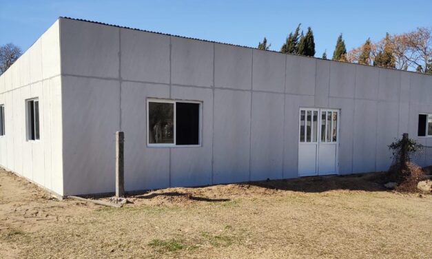 Pincen: avanza la construcción del nuevo comedor de PAICor