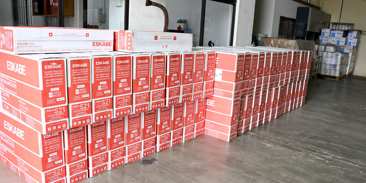 Las Residencias Estudiantiles de la UNRC se renuevan: llegaron calefactores para gas natural