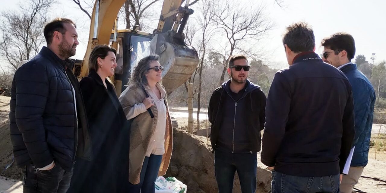 Río Cuarto: Avanza la ampliación de la red distribuidora de agua en el barrio Islas Malvinas