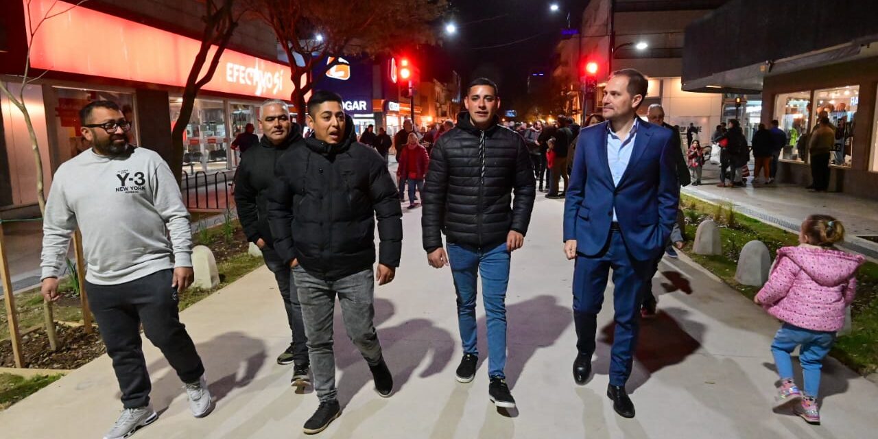 Villa María: se habilitó la segunda etapa de la obra del centro comercial a cielo abierto