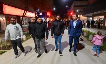 Villa María: se habilitó la segunda etapa de la obra del centro comercial a cielo abierto