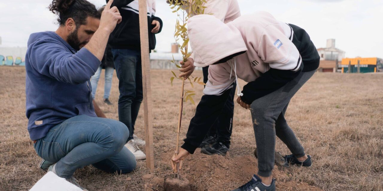 Río Cuarto: Avanza la forestación de la ciudad y este año se llegará a los 15 mil ejemplares
