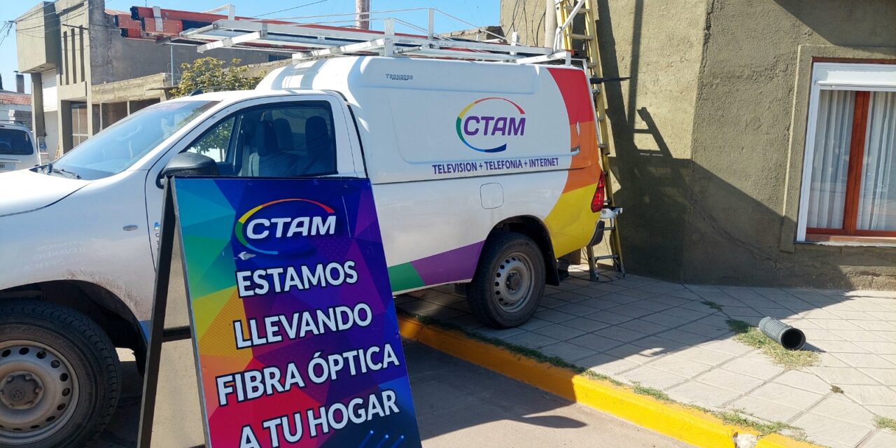 Adelia María: la Cooperativa Telefónica realiza la habilitación de fibra óptica al hogar