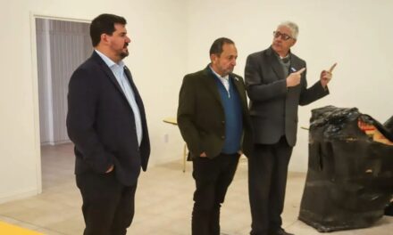 Laboulaye: avanza la construcción del nuevo Centro Educativo Municipal