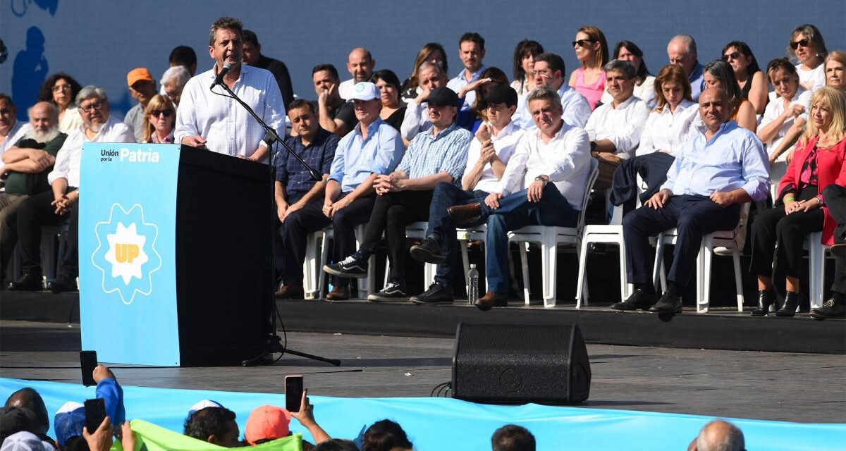 Massa en Tucumán: «Voy a ser el presidente del trabajo»
