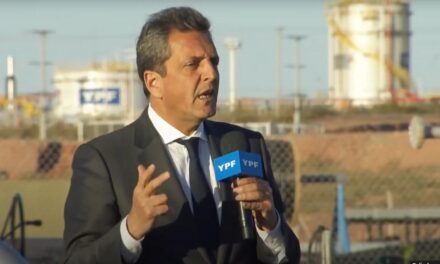 Massa anunció un programa de incentivo exportador para el sector petrolero