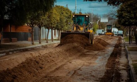 Río Tercero: comenzó la obra de asfalto en calle Panamá