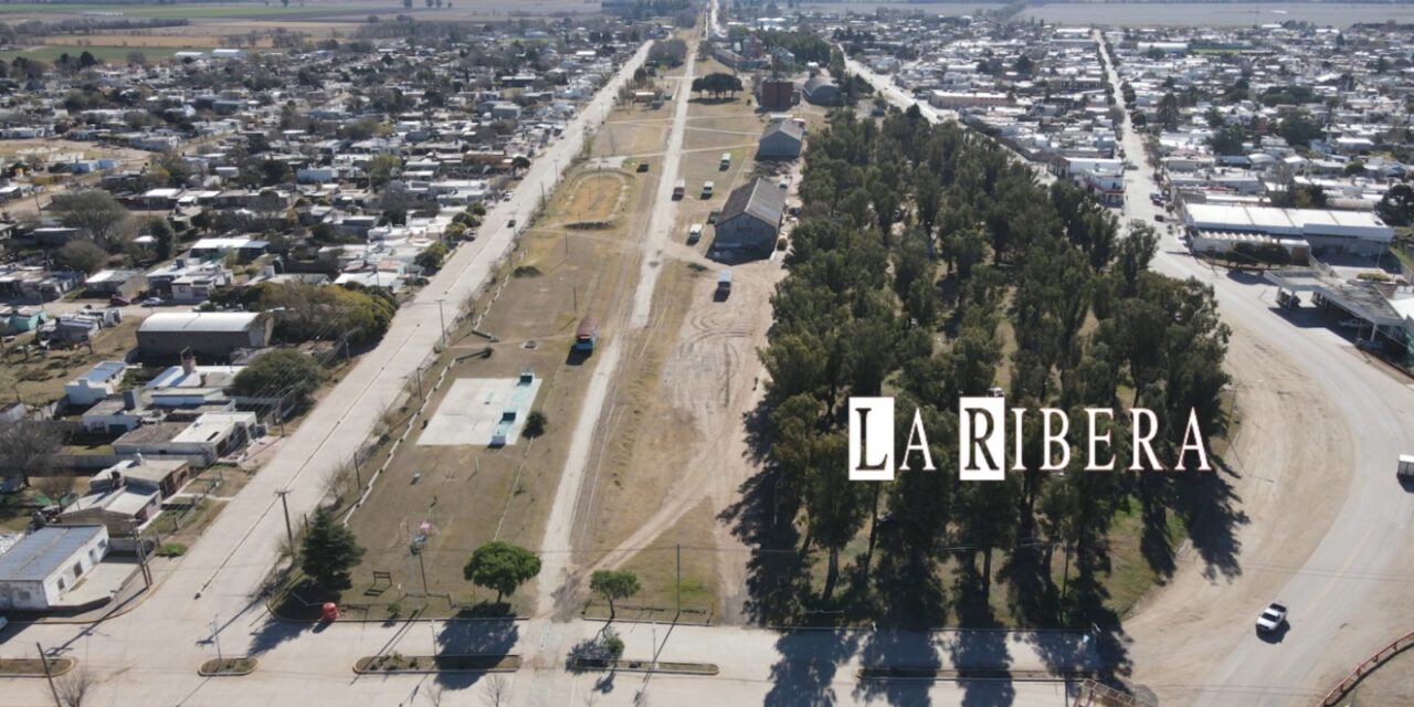 Alcira Gigena: avanza la obra de la ciclovía del ferrocarril hacia la zona sur