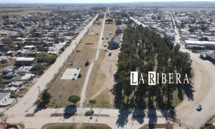 Alcira Gigena: avanza la obra de la ciclovía del ferrocarril hacia la zona sur