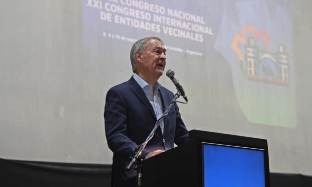 Schiaretti anunció una asistencia financiera para fortalecer a los centros vecinales