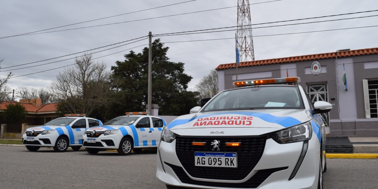 Nuevos vehículos de Seguridad Ciudadana para el sur provincial