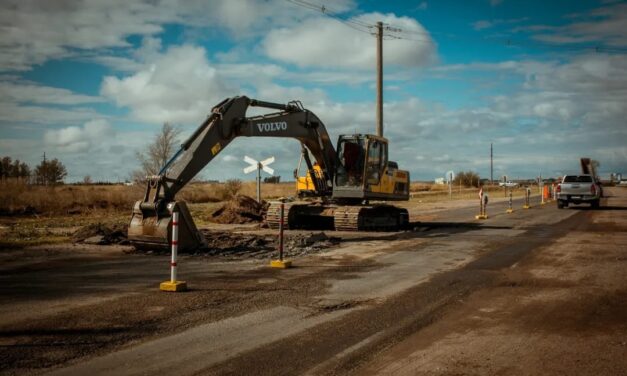 Río Tercero: comenzó la repavimentación de un sector del Tránsito pesado sur