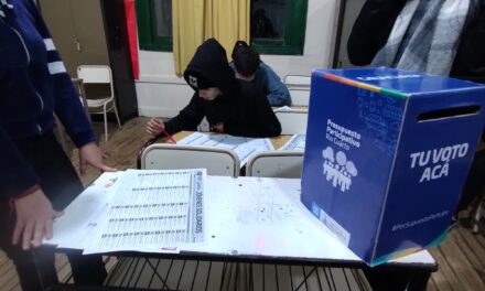 Río Cuarto: Elecciones del presupuesto participativo joven en las escuelas