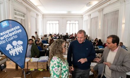 Edición récord del Presupuesto Participativo en Río Cuarto