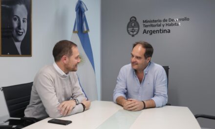 Villa María: Martín Gill mantuvo un encuentro con el ministro Maggiotti