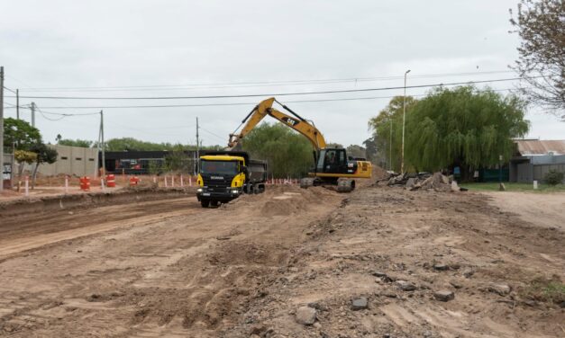 Río Cuarto: Avanza la obra para la construcción de la doble vía en la Ruta 30