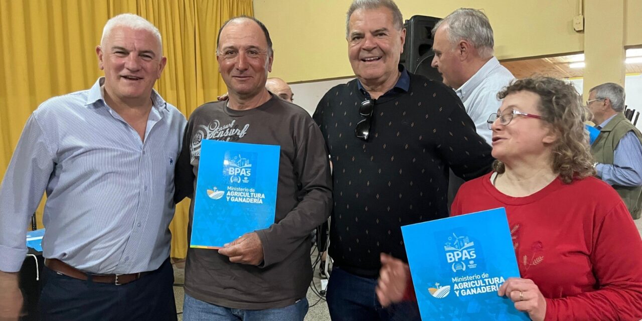 Busso entregó aportes a 186 productores rurales del sur provincial