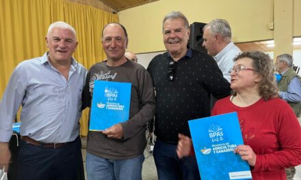 Busso entregó aportes a 186 productores rurales del sur provincial