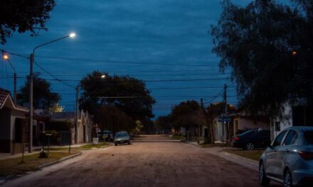 Avanza la instalación de luminarias led en Río Tercero