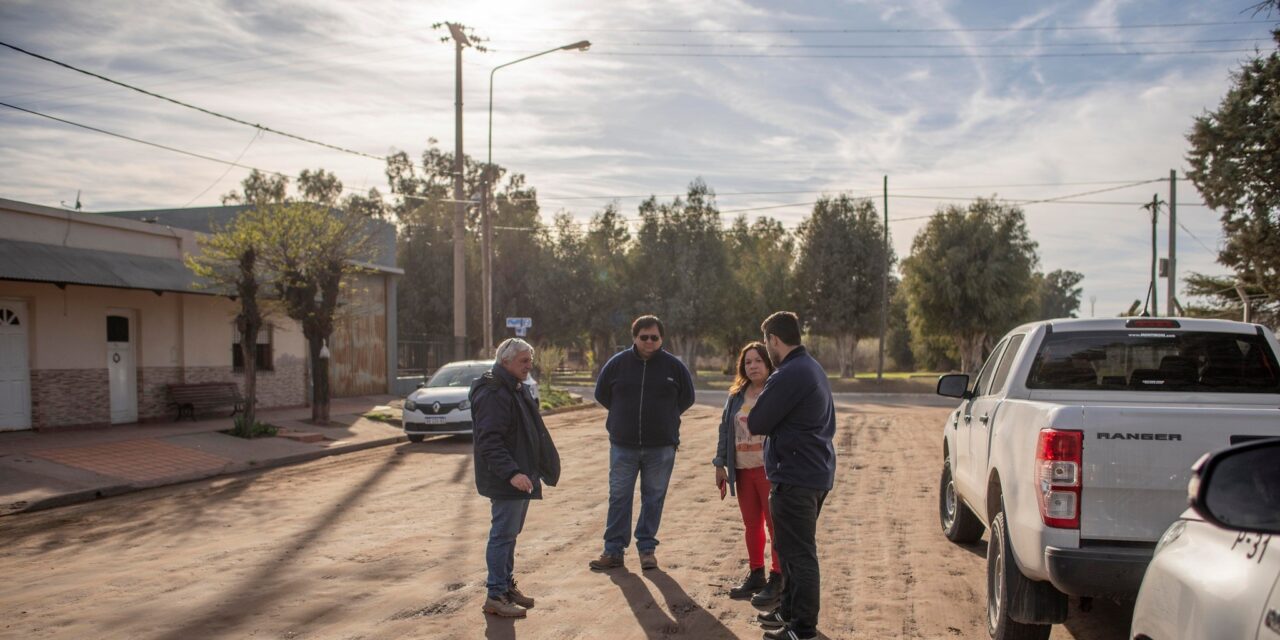 Villa Huidobro: Inician el relevamiento para la pavimentación en Barrio Norte