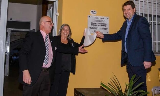 Arias: el Centro Educativo Sargento Cabral celebró sus 100 años