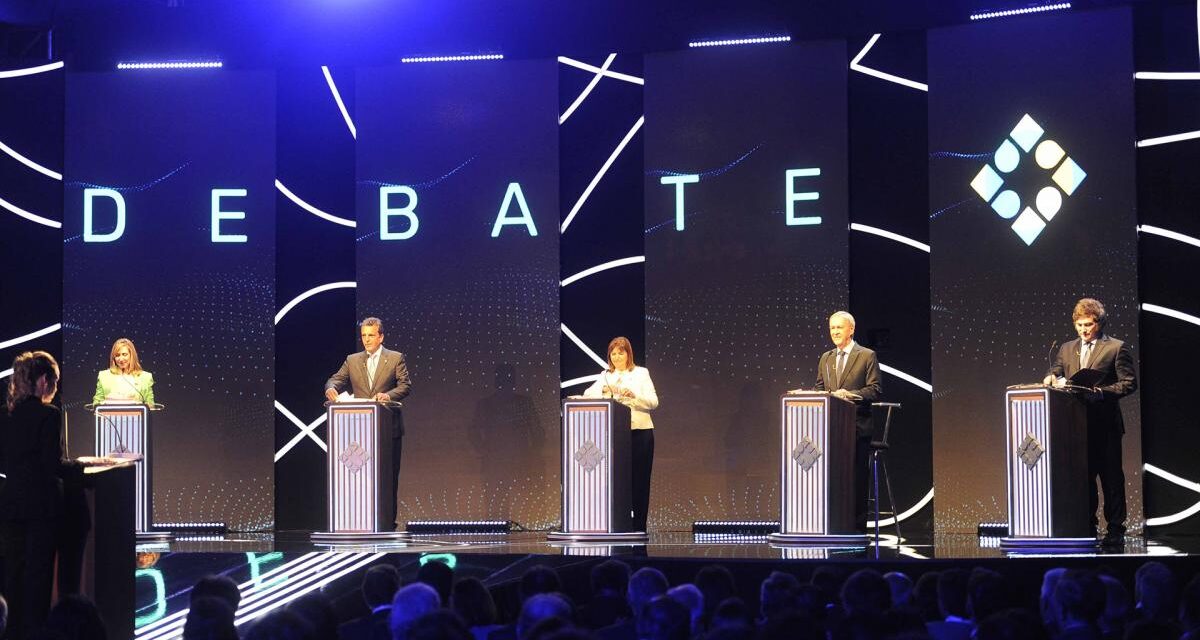 Se realizó el primer debate presidencial en Santiago del Estero