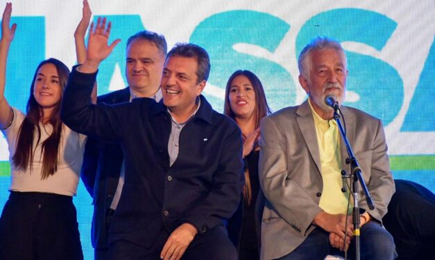 Massa continuó su gira federal en San Luis y entró en la recta final de la campaña