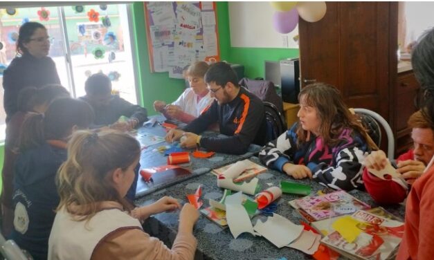 Buchardo: continúan los encuentros de ESI en el Taller Laboral “Con Nuestras Manos”