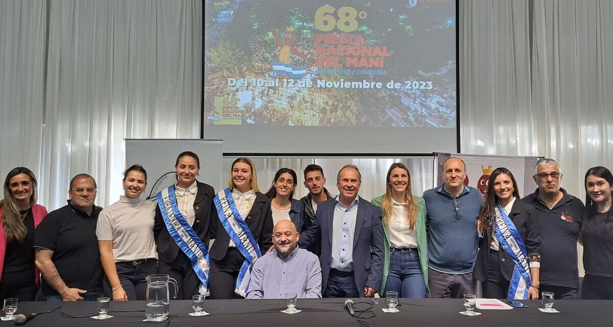 Hernando: se presentó la 68° edición de la Fiesta Nacional del Maní